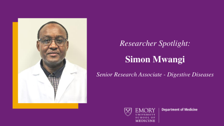 Researcher Spotlight: Simon Mwangi - Emory Daily Pulse