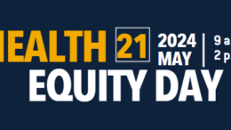 Banner for the May 2024 Health Equity Day