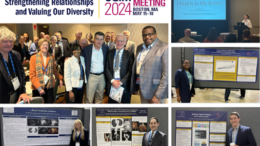 photo collage of the 2024 Emory SGIM Annual Meeting, with presenters and SGIM faculty leaders featured